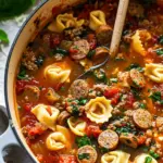 Italian Sausage Tortellini Soup: A Cozy Crockpot Recipe