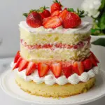 Strawberry Shortcake Layer Cake