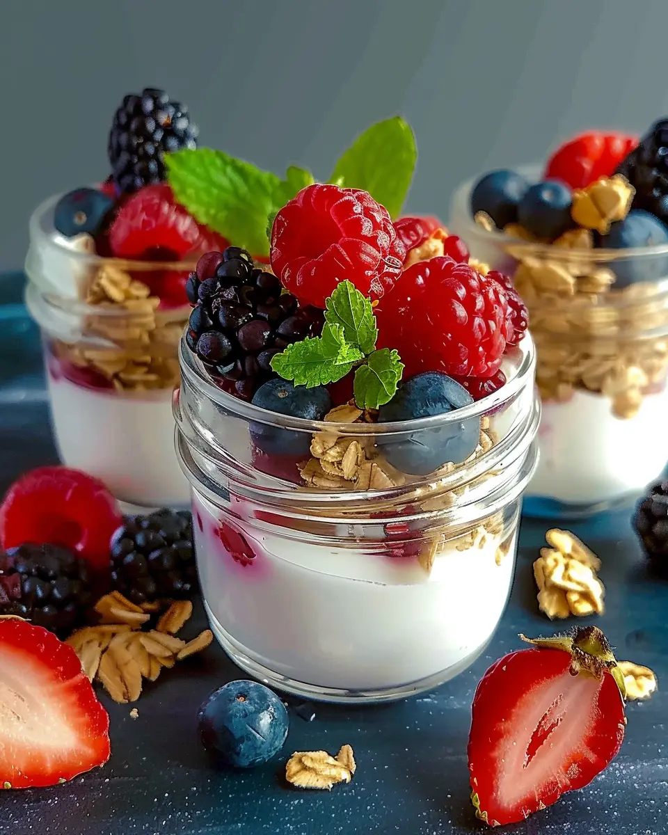 Cottage Cheese Berry Parfait: A Delicious 30g Protein Treat