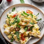 Low-Calorie Egg White Scramble (25g Protein)
