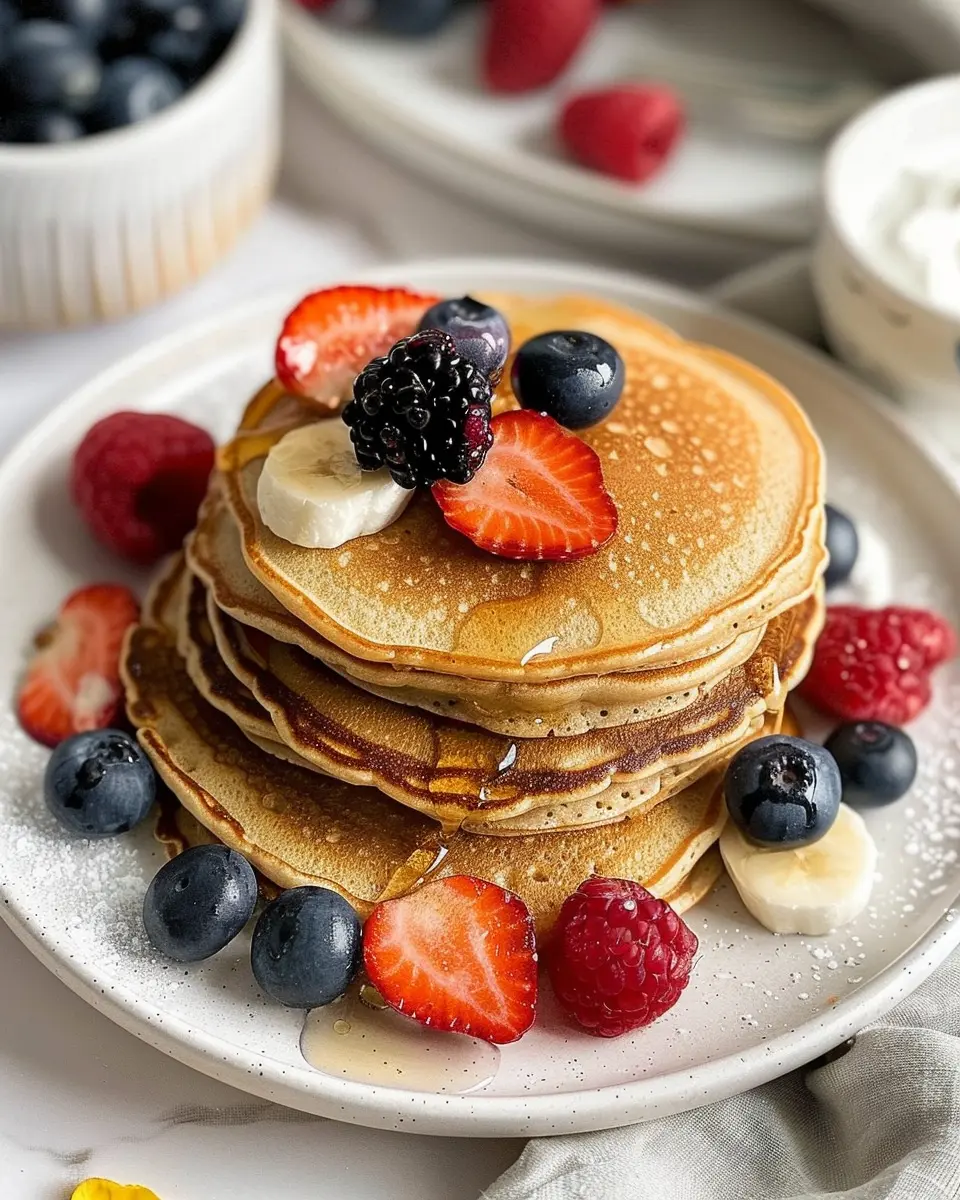 Protein pancakes boost your morning with 25g protein per serving