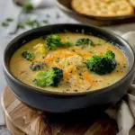 Easy Broccoli Cheese Soup Recipe [Gluten-free]