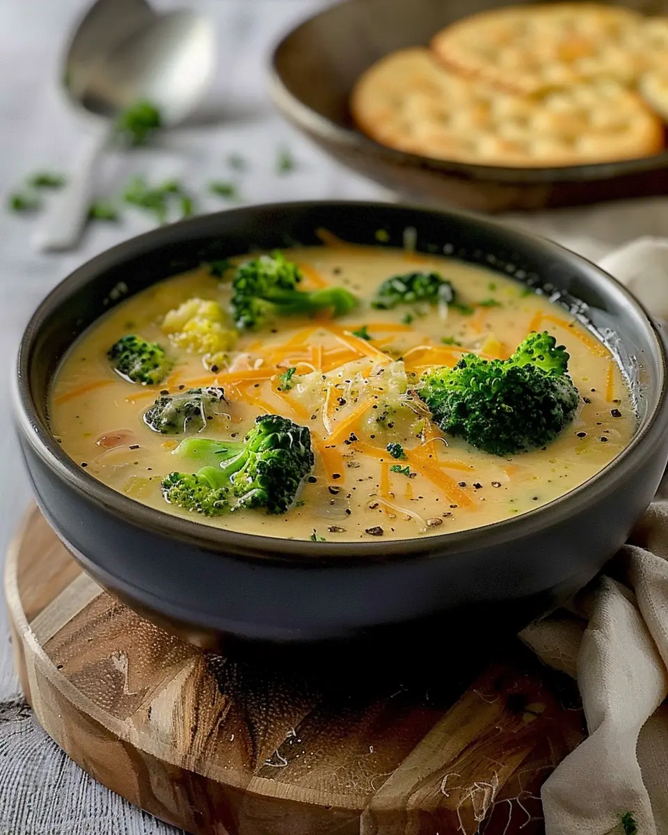 Easy Broccoli Cheese Soup Recipe: A Cozy Gluten-Free Delight