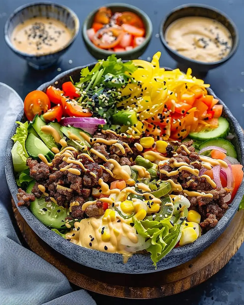 Burger Bowls: Easy and Flavorful Turkey Bacon Delight