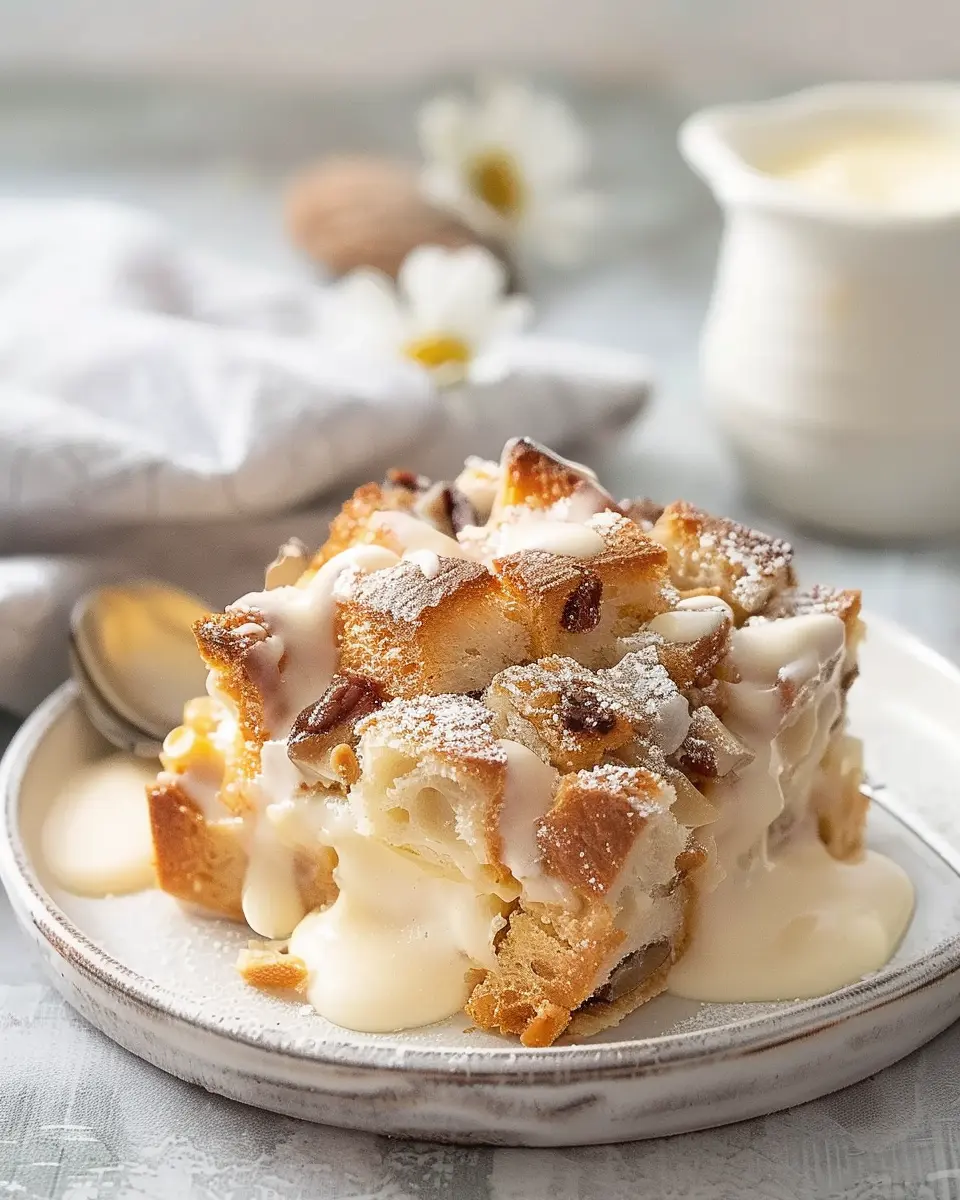 Vanilla Bread Pudding Recipe: The Best Indulgent Comfort Dessert