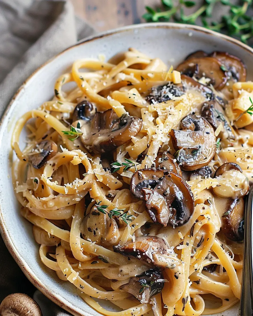 Caramelized Leek and Mushroom Gruyere Pasta: A Cozy Comfort Dish