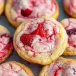 Strawberry Cake Mix Cookies