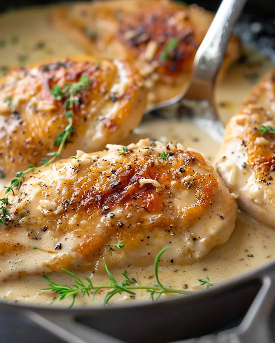 Creamy Garlic Parmesan Chicken: A Comforting Indulgence at Home