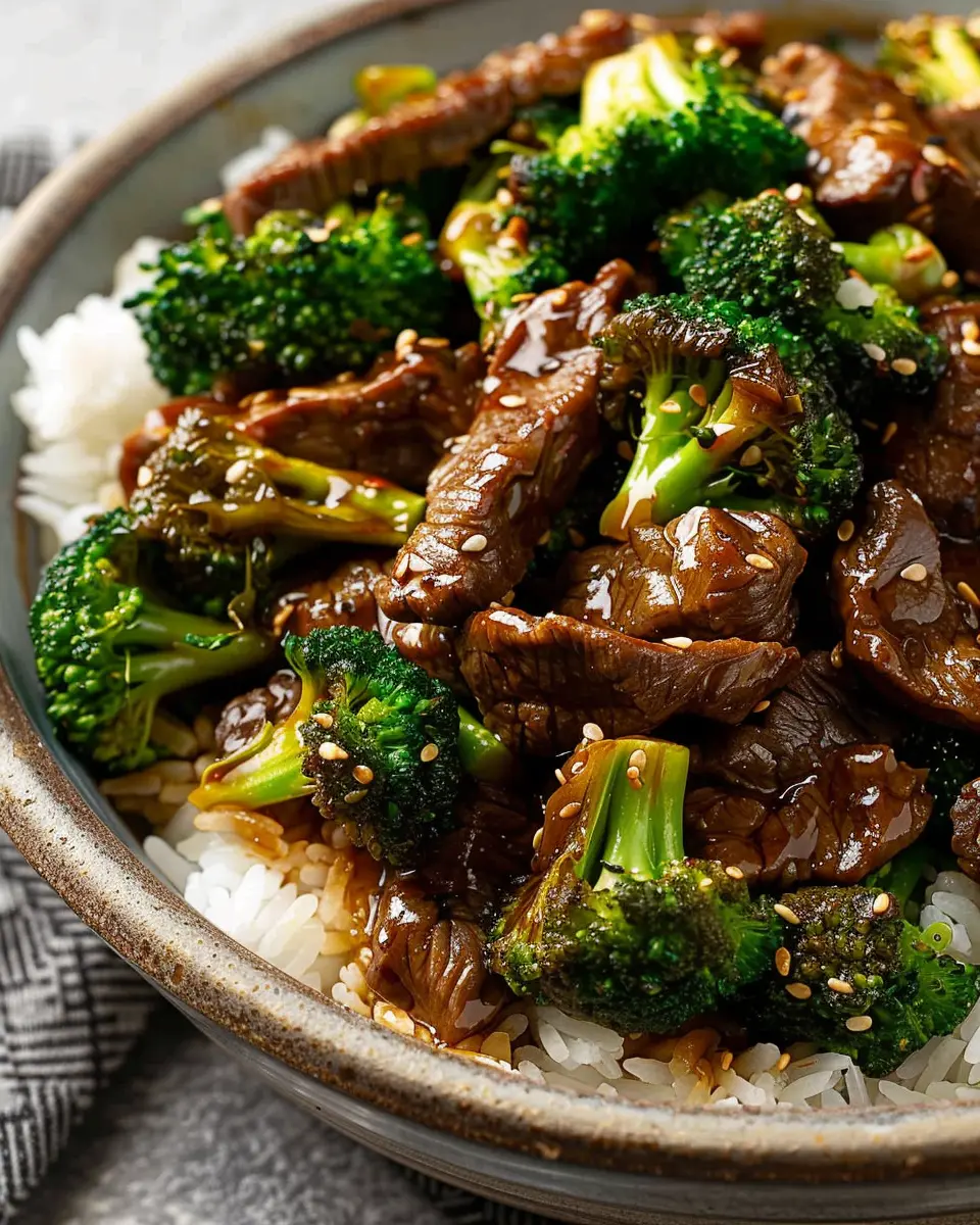 Chinese Beef and Broccoli: Easy Stir-Fry for Flavor Lovers