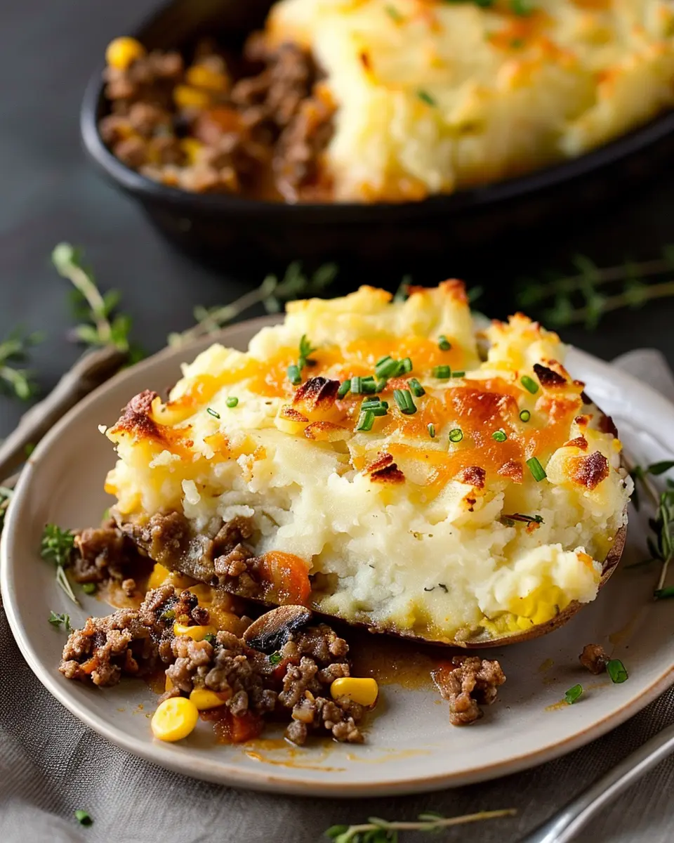 Shepherd’s Pie Baked Potato: Easy Comfort Food Upgrade