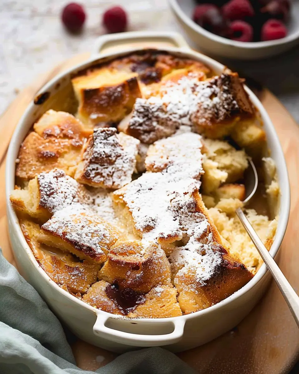 Classic bread and butter pudding: An indulgent twist on a beloved favorite