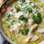Creamy Green Enchiladas Chicken Soup