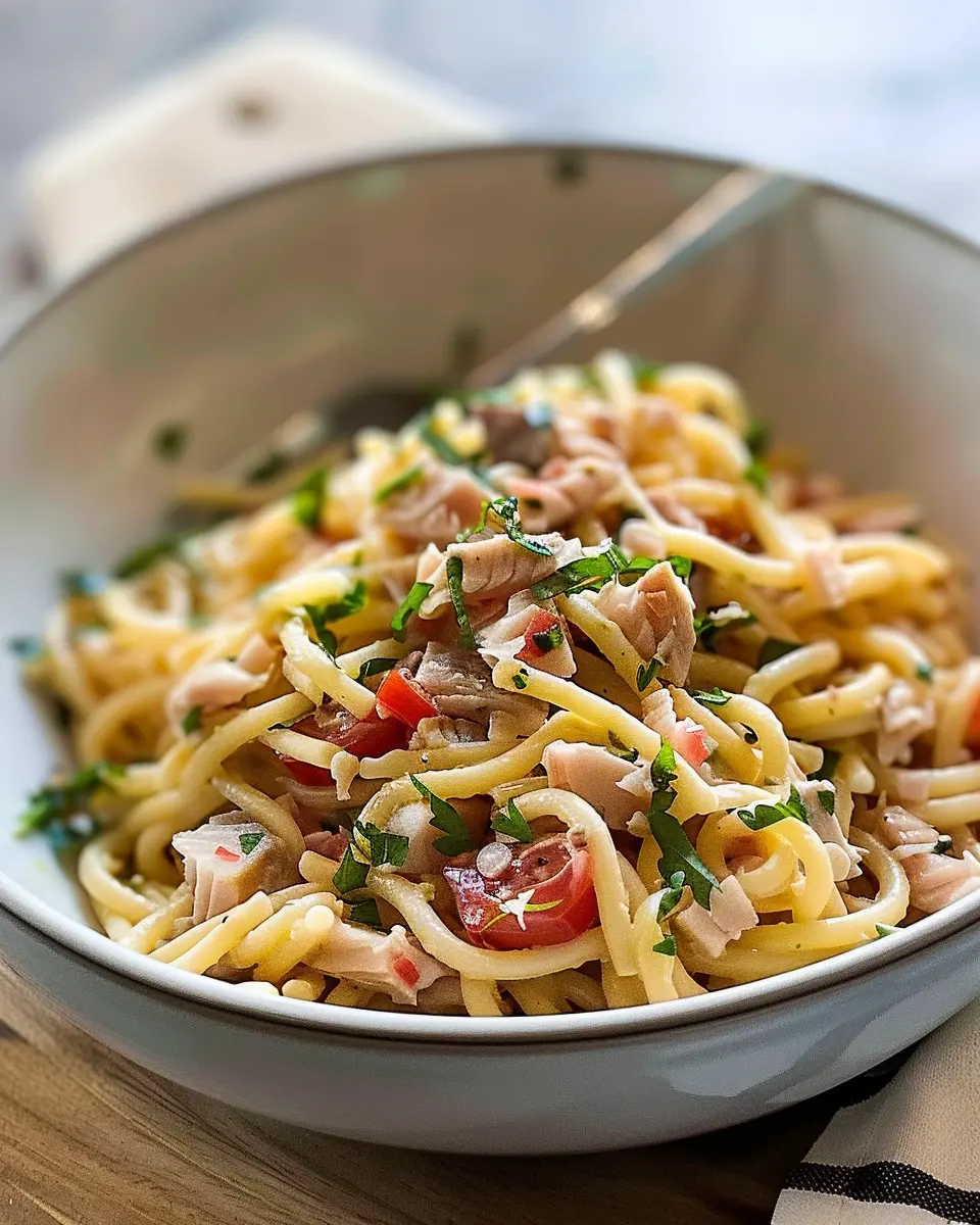 Mediterranean Tuna Pasta: Easy, Healthy Recipe for Busy Weeknights