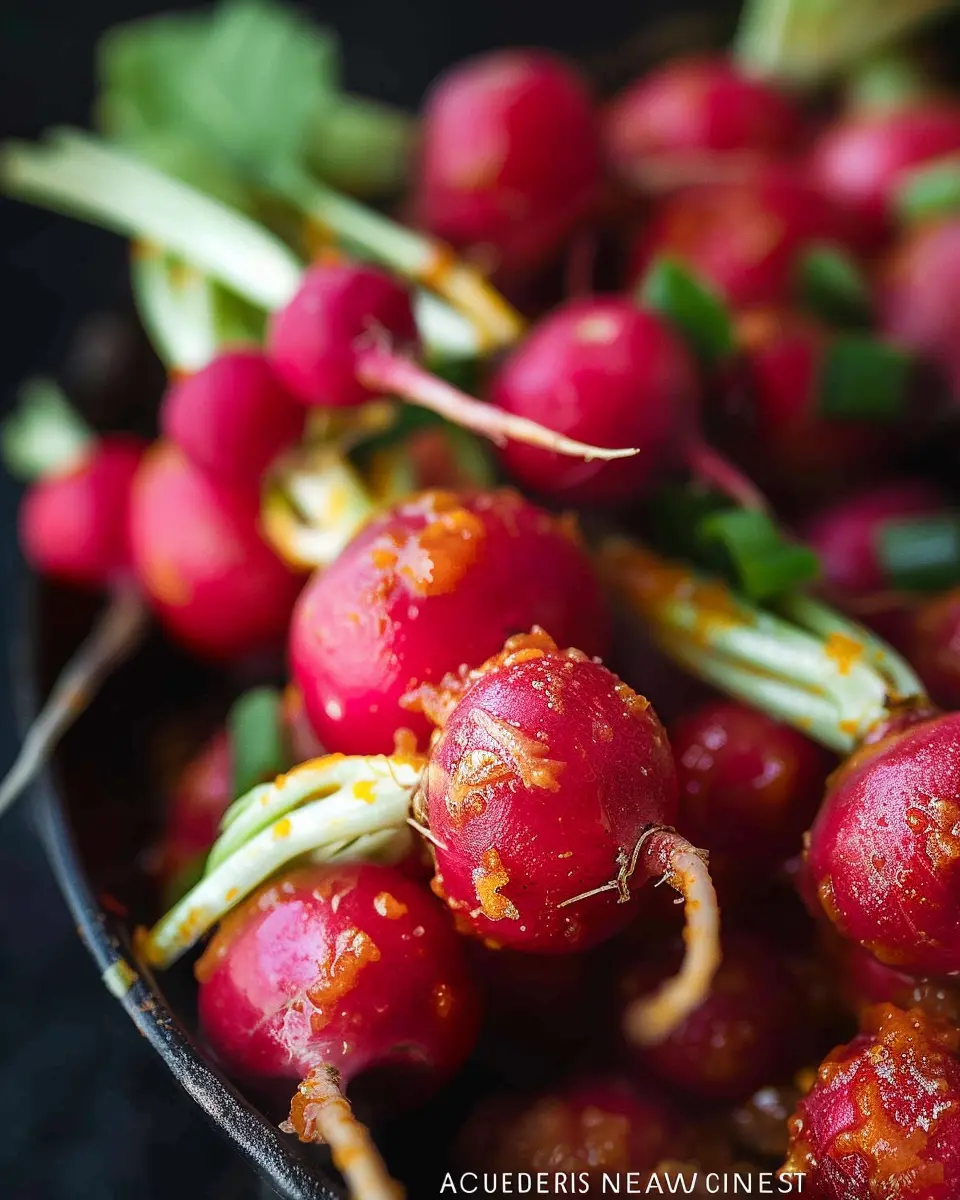 Loaded Radishes with Turkey Bacon and Chicken Ham Delight