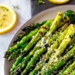 BEST ROASTED ASPARAGUS – KETO LOW CARB RECIPE