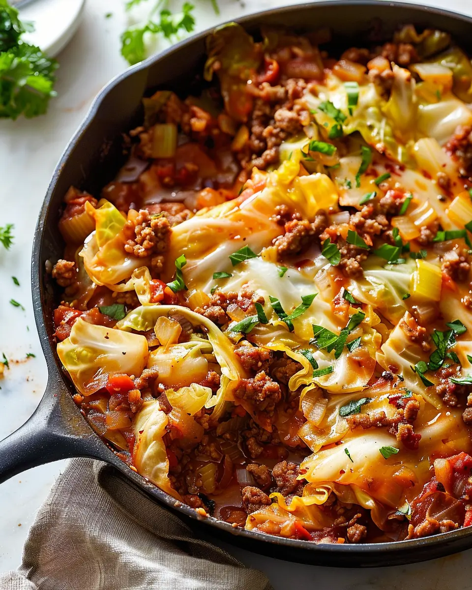 Cabbage Roll Skillet: Easy and Delicious Family-Friendly Comfort Food