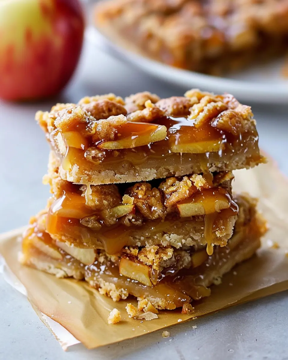 Irresistible Salted Caramel Apple Bars: Easy Fall Treats at Home