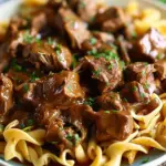 Slow Cooker Beef and Noodles