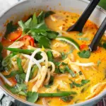 Coconut Curry Chicken Noodle Soup