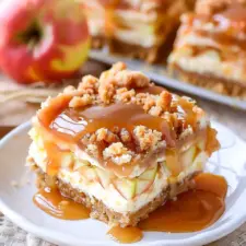 Caramel Apple Cheesecake Bars Recipe: The Ultimate Fall Treat