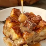 Grandma’s Old-Fashioned Bread Pudding with Vanilla Sauce