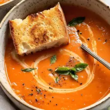 Best Homemade Tomato Soup Recipe for Cozy Comfort Food