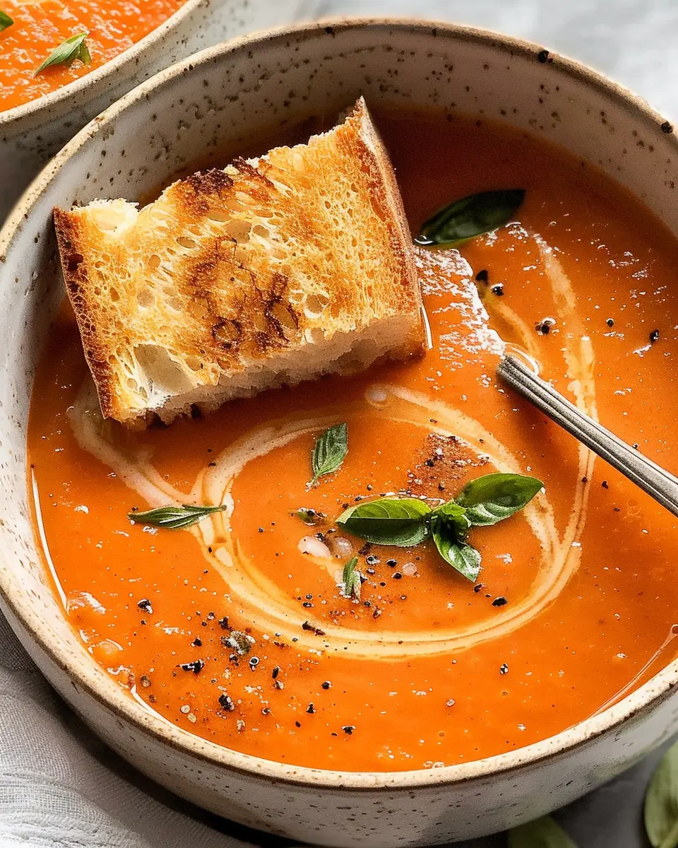 Best Homemade Tomato Soup Recipe for Cozy Comfort Food