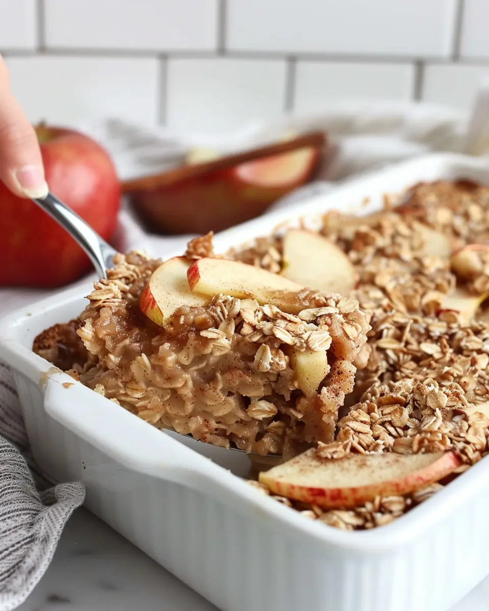 Apple Cinnamon Baked Oatmeal: The Best Healthy Breakfast Delight