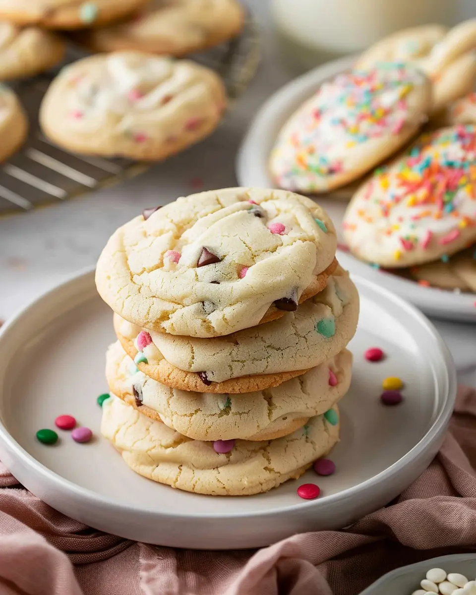 Classic Vanilla Cake Mix Cookies: Easy Treats for Everyone