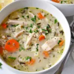 Lemon Chicken Wild Rice Soup