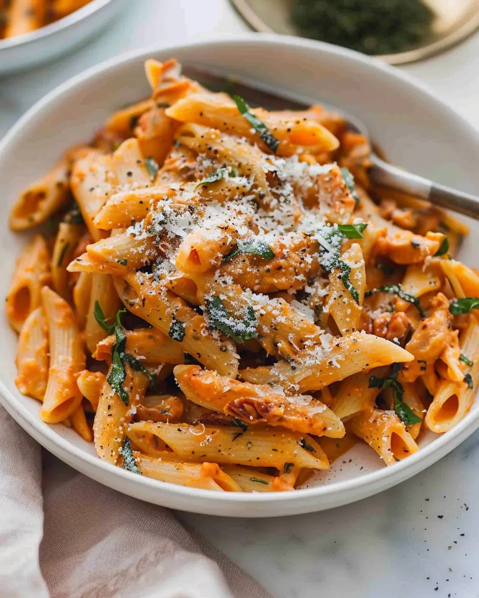 Sun-Dried Tomato Pasta with Turkey Bacon: A Comforting Delight