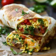 Breakfast Egg Burritos: Easy and Flavorful Turkey Bacon Recipe