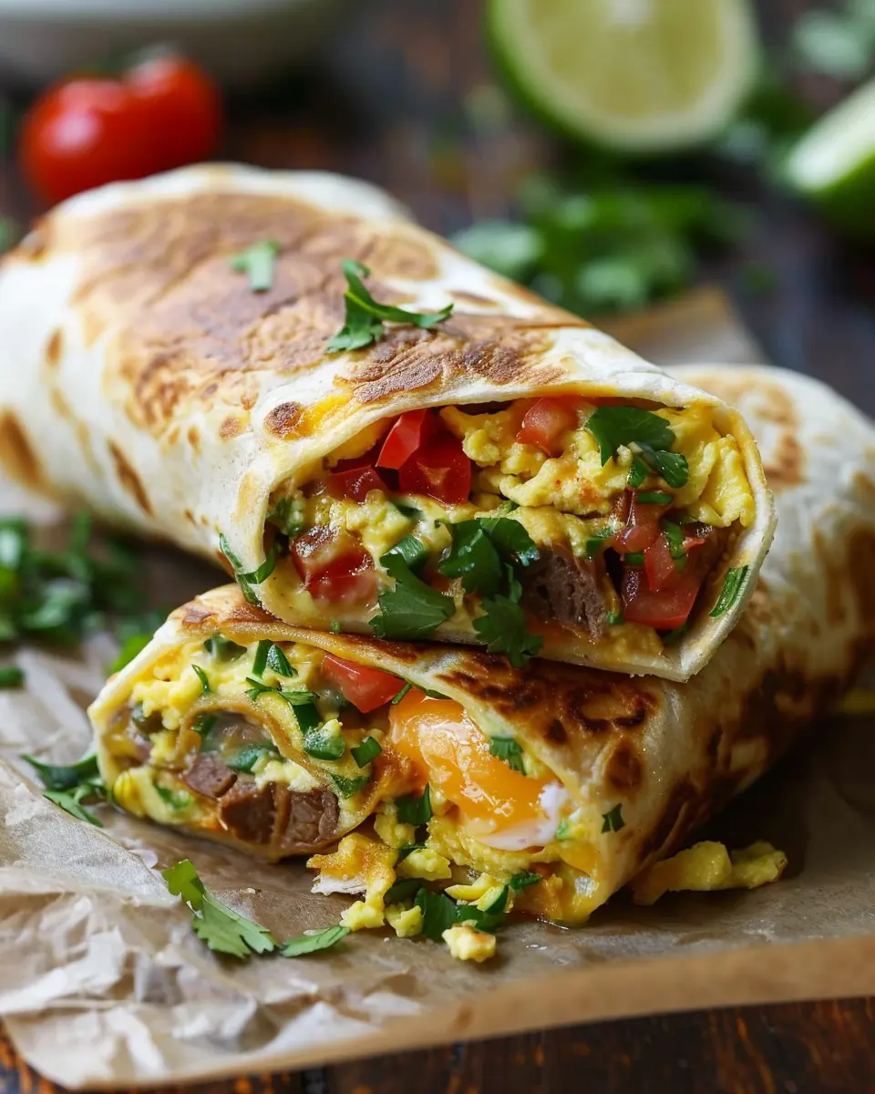 Breakfast Egg Burritos: Easy and Flavorful Turkey Bacon Recipe