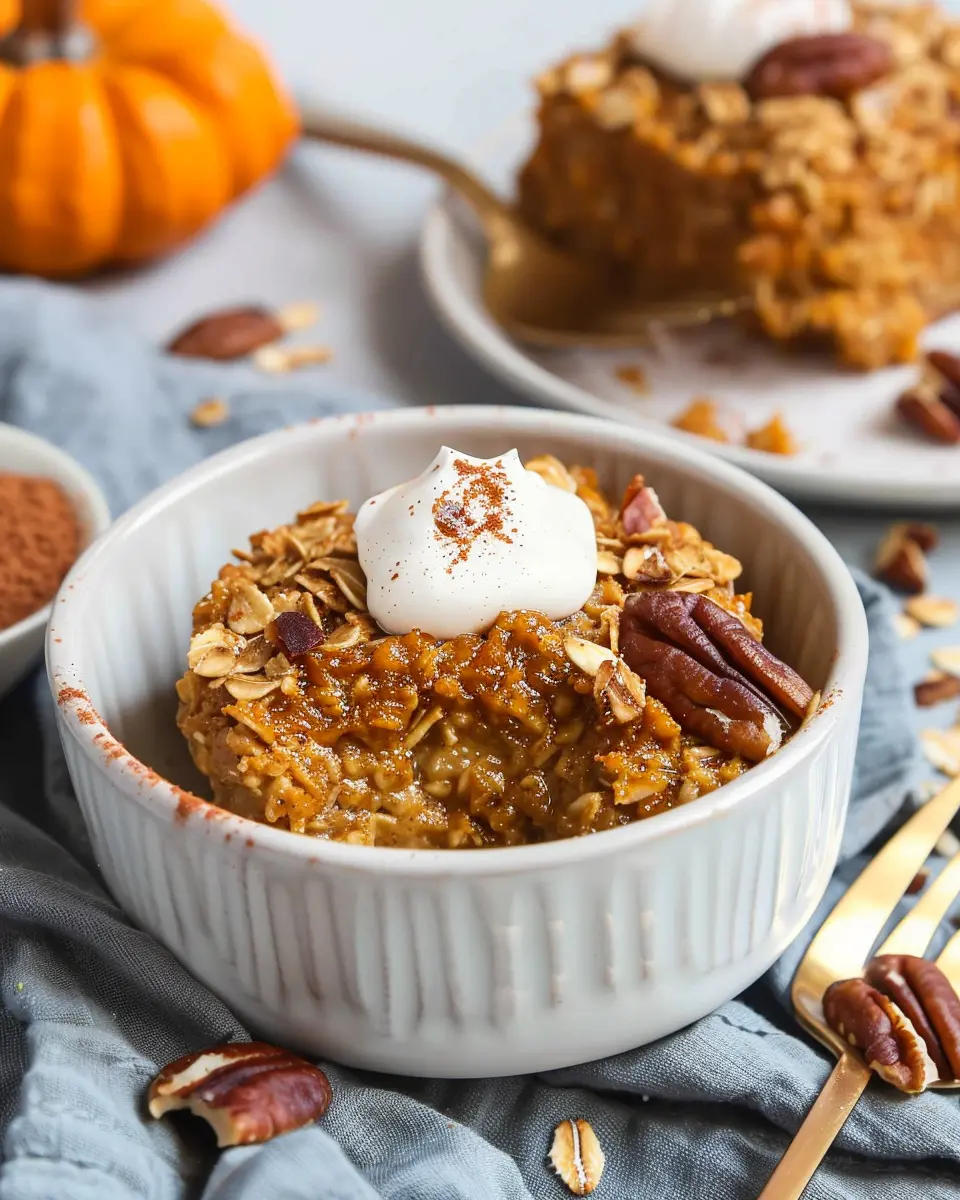 Baked Pumpkin Oatmeal: Easy Fall Comfort Food Recipe