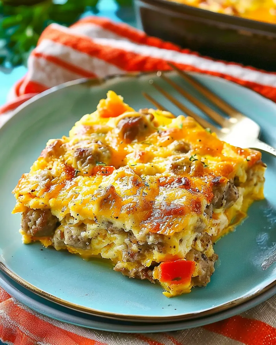 Easy Sausage and Egg Casserole: A Hearty Breakfast Delight
