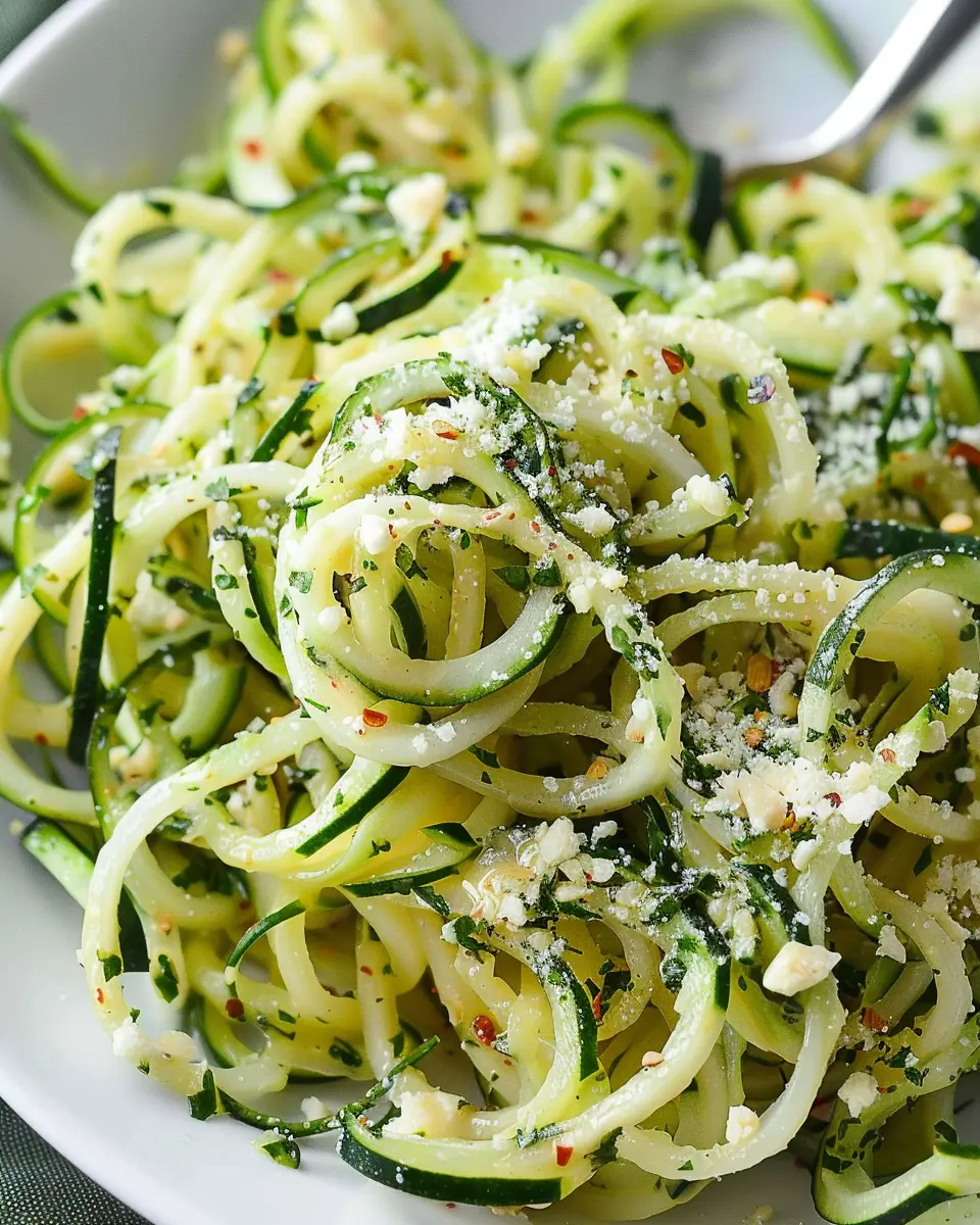 Garlic Parmesan Zucchini Noodles: An Easy, Healthy Twist on Pasta
