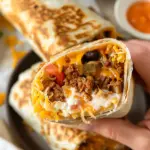 Easy Grilled Cheese Burrito Copycat Recipe
