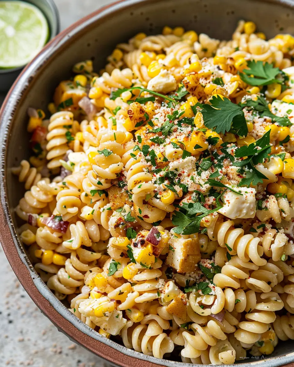 Creamy Street Corn Pasta Salad: The Best Summer Side Dish
