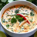 Crockpot Thai Coconut Chicken Soup