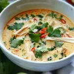 Crockpot Thai Coconut Chicken Soup