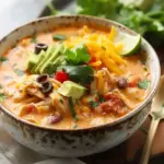 Creamy Chicken Tortilla Soup