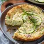 Keto Zucchini Ricotta Cheesecake