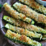 Crispy Baked Parmesan Zucchini Recipe
