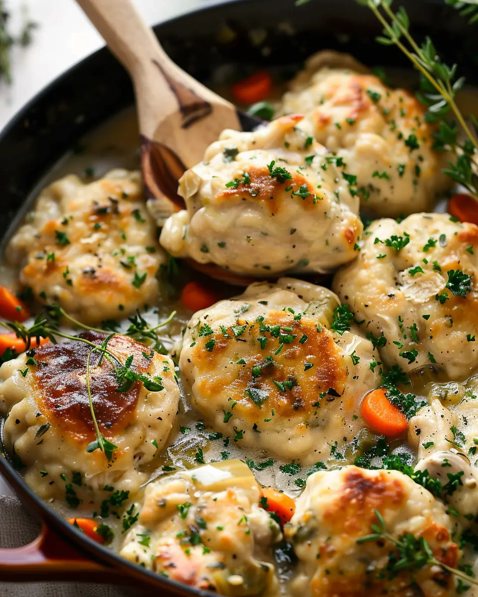Springtime Chicken &amp; Dumplings: The Fresh Herb Delight You’ll Love