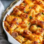 Tater Tot Sausage Breakfast Casserole