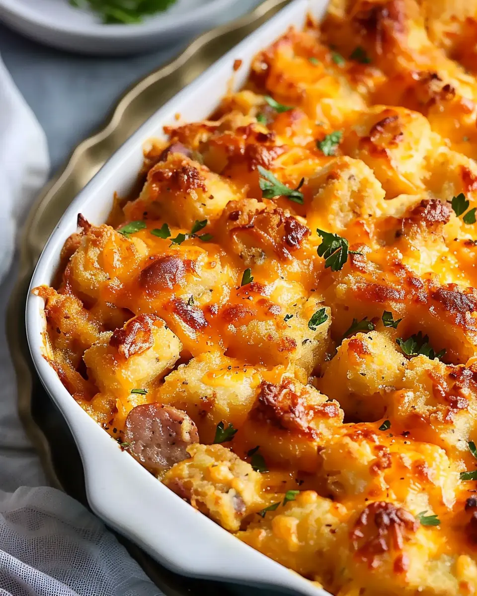 Tater Tot Sausage Breakfast Casserole: Easy and Delicious Start