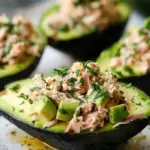Tuna Stuffed Avocados