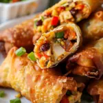 Southwest Chicken Egg Rolls