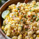 Creamy Street Corn Pasta Salad