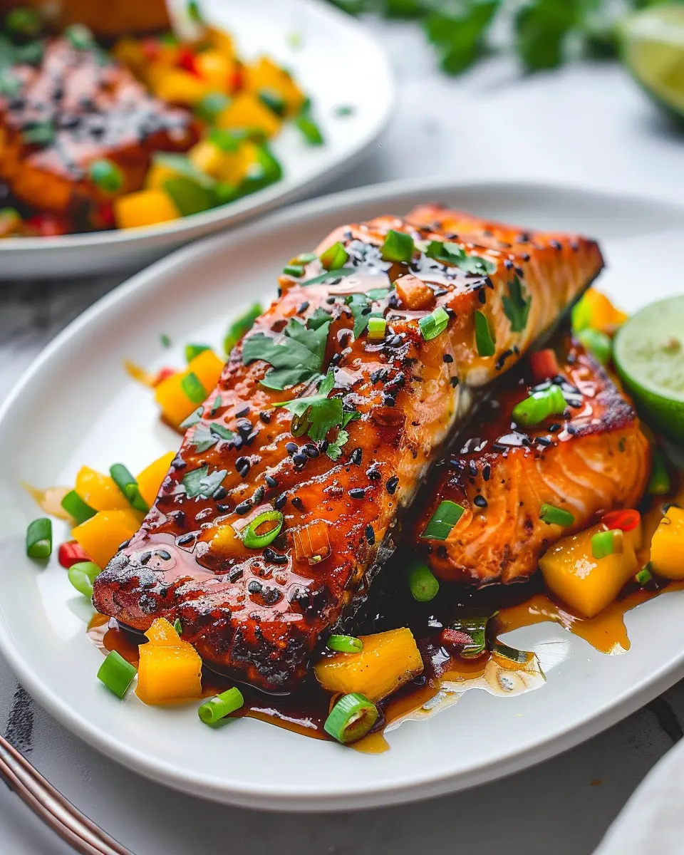 Mango Teriyaki Salmon: A Juicy Twist on Dinner Classics